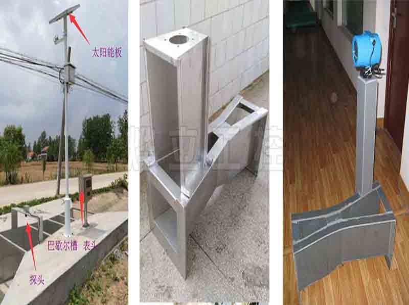 YL-6000型防爆超聲波明渠流量計(jì)現(xiàn)場安裝圖